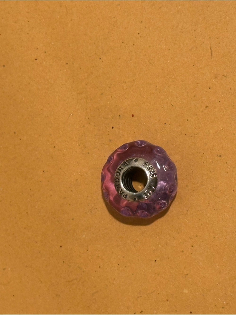 Pandora purple spacer charm - Picture 2 of 2